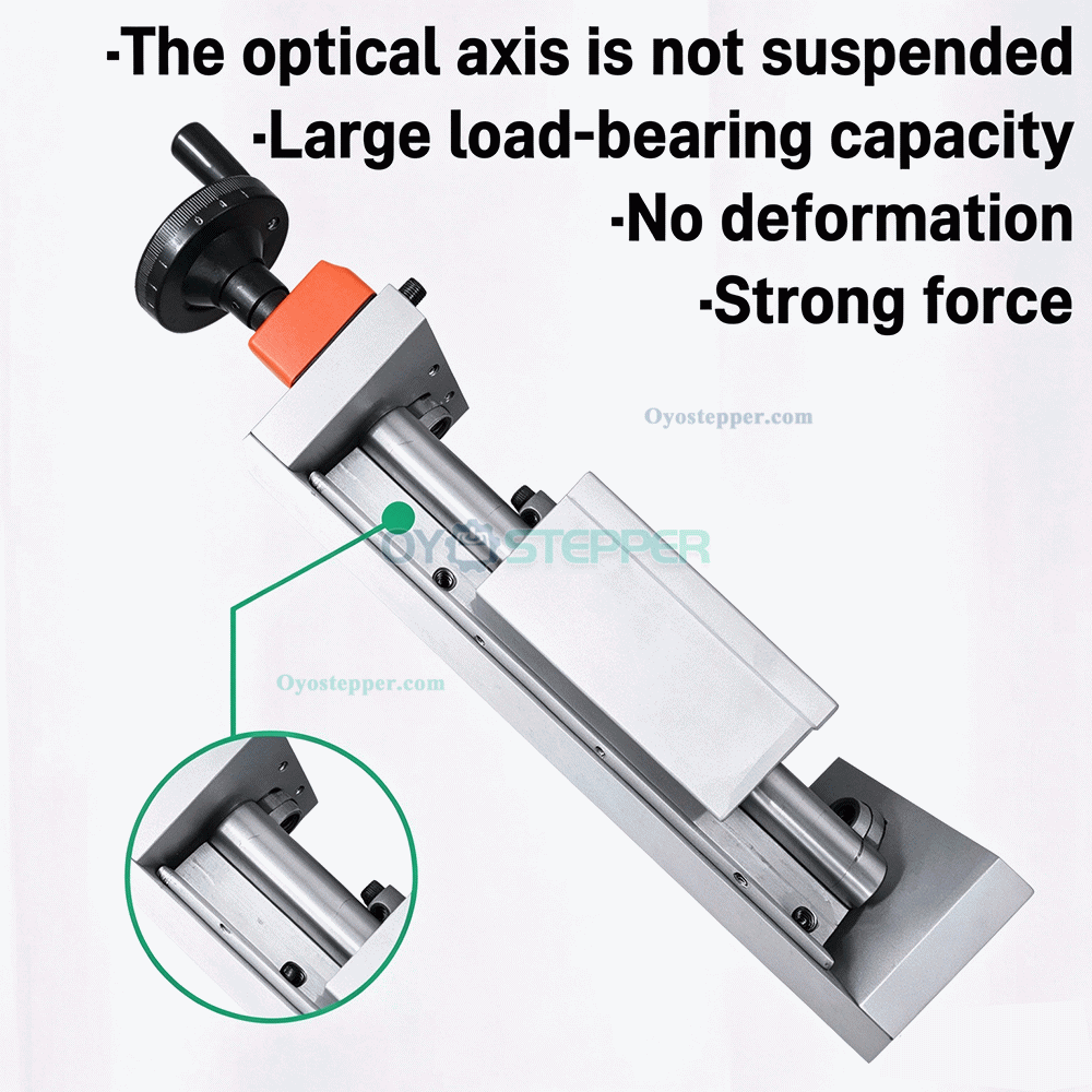 Manual Linear Rail Slide Table 200mm Width 1605 Ball Screw Handwheel Actuator